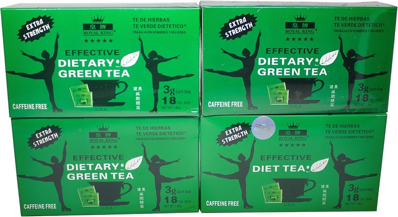 Royal King Extra Strength Effective Dietary Green Tea - Image 2